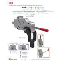PDF preview for 52H-3E Series Manual Power Clamps - Catalog Pages - EN US