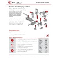 PDF preview for Stainless Steel Clamping Solutions - Flyer - EN US