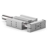 Product series image: External, Air Cylinder Linear Thruster Slides for Machining & Pick-and-Place - Robohand DLT-T|A|N