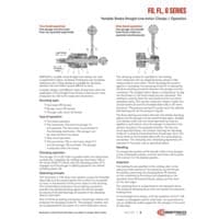 PDF preview for FO, FL, G Series Variable Stroke Straight Line Action (Plunger) Clamps - Catalog Pages - EN US