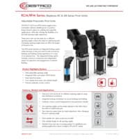 PDF preview for RFM/RCM Series Pneumatic Pivot Units - Flyer - EN US