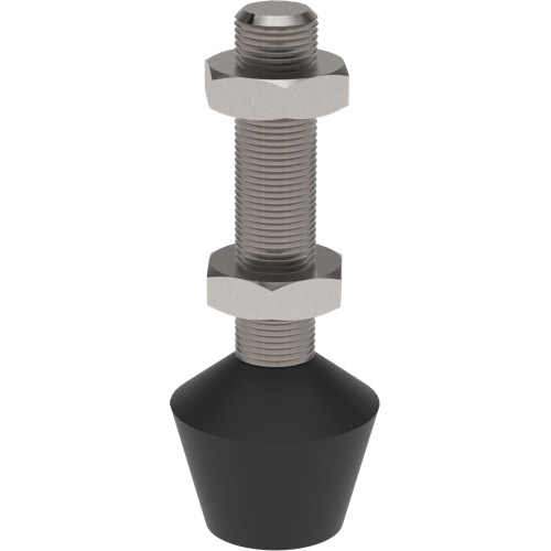 Flat-Tip Bonded Neoprene Spindle - Clamp Accessories